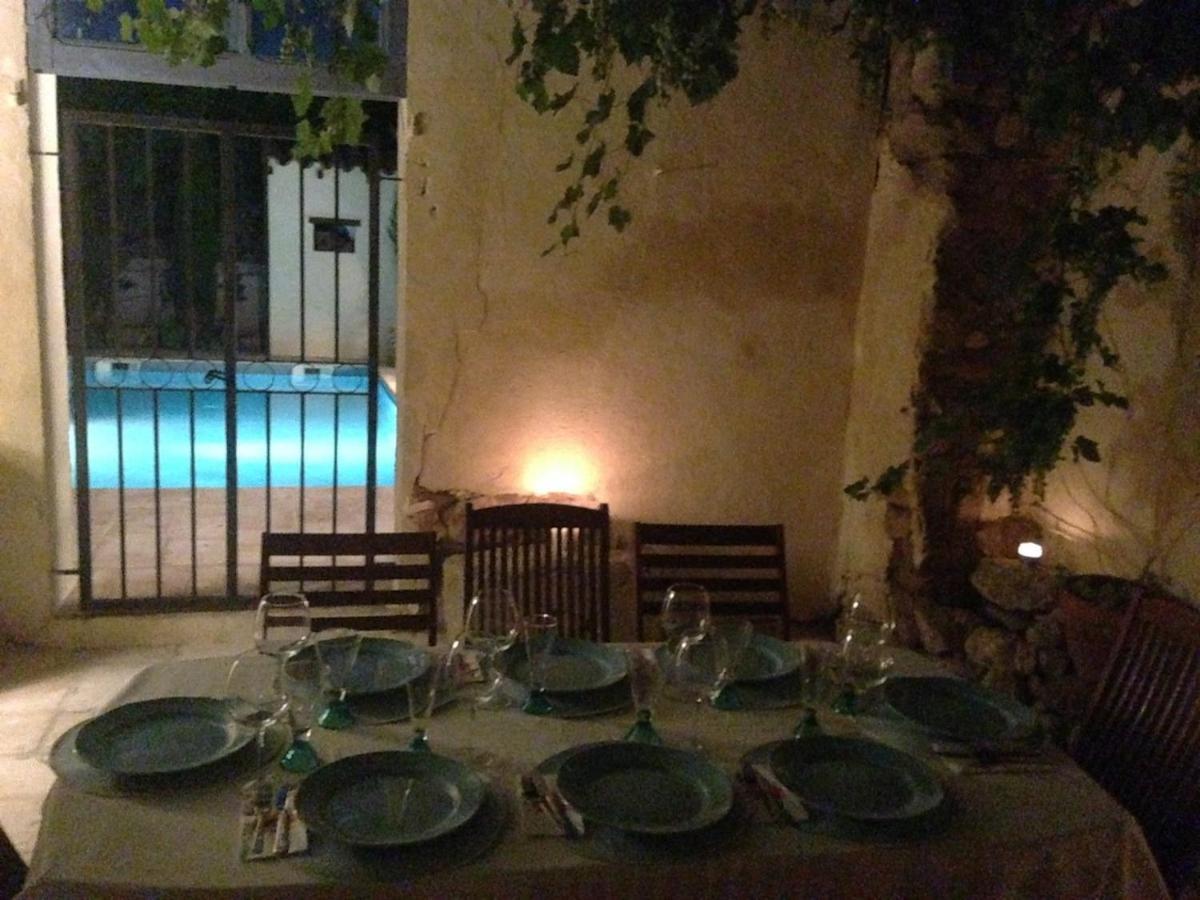 Maison Pelissier Bed And Breakfast With Sweeming Pool Cuxac-dʼAude Exterior foto